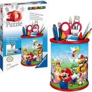 Ravensburger - Puzzle 3D suport pixuri Super Mario 54 piese ARTRVS3D11255