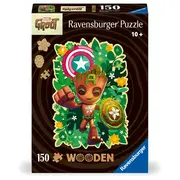 Ravensburger - Puzzle contur din lemn Marvel Groot 150 piese ARTRVSPA01459