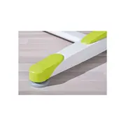Set birou ergonomic hm collorido, inaltime reglabila, unghi inclinare ajustabil, mdf, alb si scaun birou hm kitty, piele ecologica, mecanism de balans, 80 kg, roz drm10544