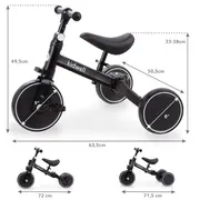 Tricicleta Si Bicicleta Pico Black 3 In 1, Kidwell Pjbrotrpic05a0