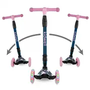 Trotineta Copii Pliabila, Reglabila, Roti Luminoase, Vento Magic, 3+ Ani, Pana La 50 Kg, Kidwell Pjbhubaven01a8