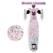 Trotineta Copii Pliabila, Reglabila, Roti Luminoase, Vento Unique, 3+ Ani, Pana La 50 Kg, Kidwell Pjbhubaven01a5