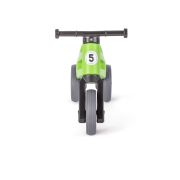 Bicicleta fara pedale cu cosulet pentru ghidon Funny Wheels Rider SPORT 2 in 1 Verde PMICFWR-S-GREB