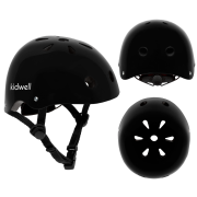 Casca De Protectie Pentru Copii, Sistem De Reglare, S, 48-52 Cm, 1 An+, Black, Kidwell Pjbkaskori05a1