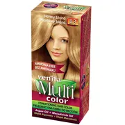 Display din carton cu 30 bucati Vopsea de par Venita Multicolor si paletar