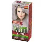 Display din carton cu 30 bucati Vopsea de par Venita Multicolor si paletar