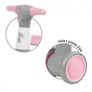 Mini Bicicleta De Echilibru Fara Pedale Pentru Copii, Reglabila Si Roti Eva, Ultra-usoara, Petito Bunny, 12 Luni+ Pjbjedzpet02a0