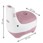 Olita Interactiva Pentru Copii Cu Sunet, Kidwell Fino, Alb Si Rose, 18 Luni + Pjbnocnfin03a0