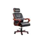 Scaun directorial cu masaj off1662, baza lemn, piele ecologica, elegant, robust, cu temporizator, 120 kg drm10585