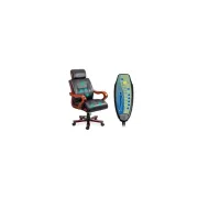 Scaun directorial cu masaj off1662, baza lemn, piele ecologica, elegant, robust, cu temporizator, 120 kg drm10585