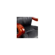 Scaun directorial cu masaj off1662, baza lemn, piele ecologica, elegant, robust, cu temporizator, 120 kg drm10585