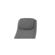 Scaun directorial hm razor, piele ecologica, mecanism multiblock, tetiera integrata,120 kg, gri drm10551