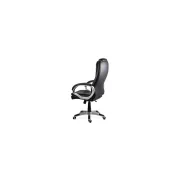 Scaun directorial off201s, piele ecologica, elegant, mecanism balans, 100 kg drm10590