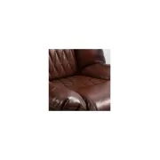 Scaun directorial off340, piele ecologica, mecanism balans, robust, rabatabil 180 grade, 150 kg drm10591