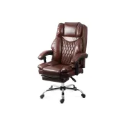 Scaun directorial off340, piele ecologica, mecanism balans, robust, rabatabil 180 grade, 150 kg drm10591