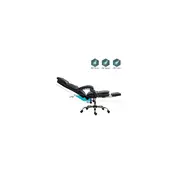 Scaun directorial off341, piele ecologica, mecanism balans, robust, rabatabil 170 grade, 150 kg drm10592
