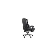 Scaun directorial off411, piele ecologica, mecanism asincron, perne duble, 120 kg drm10582