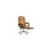 Scaun directorial off411, piele ecologica, mecanism asincron, perne duble, 120 kg drm10582