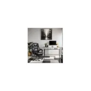 Scaun directorial off411, piele ecologica, mecanism asincron, perne duble, 120 kg drm10582