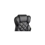 Scaun directorial off412, piele ecologica, mecanism asincron, robust, suport picioare retractabil, 120 kg drm10583