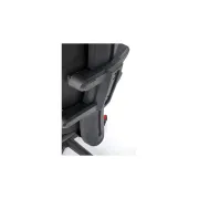 Scaun directorial pentru gaming hm nitro, piele ecologica/stofa, cotiere reglabile, multiblock, ergonomic,120 kg, negru/rosu drm10407