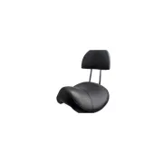 Scaun profesional ergonomic off1022, tip sa, rotativ, baza metalica,  suport picioare, piele ecologica, ajustabil, roti gumate,100 kg drm10572