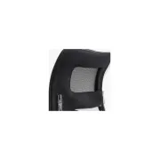 Scaun vizitator hrc 613f, tip sanie, ergonomic, mesh, cadru metalic cromat, 120 kg drm10570