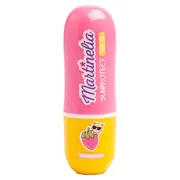 Set 12 bucati balsam de buze cu SPF 15 pentru copii, 68025, 3.5 g  Martinelia,