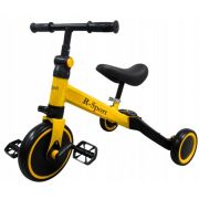Bicicleta multifunctionala 4 in 1 cu pedale detasabile p8 r-sport - galben - resigilat edeedip8galben_resigilat