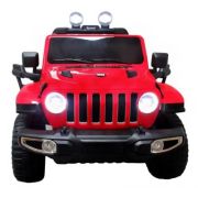 Jeep electric 4 x 4 cu telecomanda r-sport x4 ts-938 - rosu - resigilat (lumini nefunctionale) edeedits-938rosu_resigilat