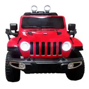 Jeep electric 4 x 4 cu telecomanda r-sport x4 ts-938 - rosu - resigilat (lumini nefunctionale) edeedits-938rosu_resigilat