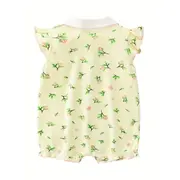 Salopeta vernil cu floricele delicate mbtu130-r2