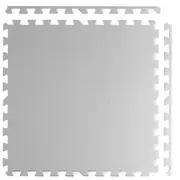 Salteluta de joaca 120 x 120 cm ricokids 7480 - alb - gri - resigilat (unul dintre cele patru elemente este taiat) edeedi7480_resigilat