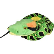 Sarpe anaconda verde inchis- jucarie plus wild republic 137 cm wr89089