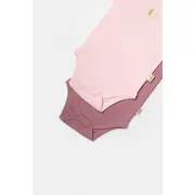 Set 2 body-uri fara maneci Bamboo, roz, BabyCosy, 50% bambus+50% bumbac (Marime: 6-9 luni) JEMBC-CSYB9012-6