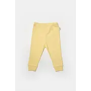 Set 2 pantaloni Bamboo, galben, BabyCosy, 50%bumbac+50% bambus (Marime: 9-12 luni) JEMBC-CSYB9031-9