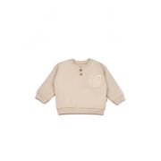 Set bluzita si pantaloni COOL cu buzunar - Stone, BabyCosy (Marime: 3-6 Luni) JEMBC-CSYR4513-3