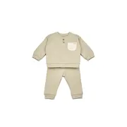 Set bluzita si pantaloni COOL cu buzunar - Verde, BabyCosy (Marime: 18-24 Luni) JEMBC-CSYR4514-18