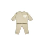 Set bluzita si pantaloni COOL cu buzunar - Verde, BabyCosy (Marime: 3-6 Luni) JEMBC-CSYR4514-3