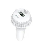 Termometru si higrometru digital de camera, cu senzori wireless pentru exterior si pentru apa din piscina, lumina de fundal, Airbi POOL BI1021