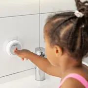 Cronometru dublu, pentru spalarea mainilor si periajul dintilor, sustine igiena temeinica la copiii de peste 24 luni, protectie apa IP65, Reer 79290