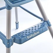 Scaun de masa pentru copii, BabyJem, indigo JEMbj_8885