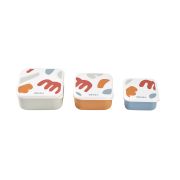 Set 3 caserole pentru gustari  Beaba Playful ERFB913589