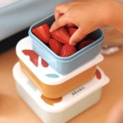 Set 3 caserole pentru gustari  Beaba Playful ERFB913589