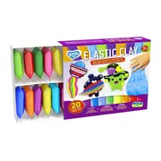 Set de creatie cu argila usoara 20 buc, Lovin - Elastic Clay KRTOK70140