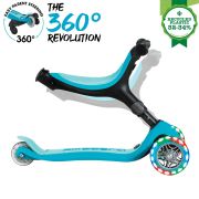 Trotineta Globber Go-Up 3 in 1 Active, Eco, rotire 360, blue FUNK749-300