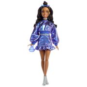 BARBIE DELUXE STYLE PAPUSA BARBIE ROCHIE ALBASTRU METALIZAT VIVMTJFP42