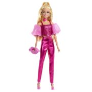 BARBIE DELUXE STYLE PAPUSA BARBIE TINUTA ROZ METALIZAT VIVMTJFP40