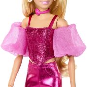 BARBIE DELUXE STYLE PAPUSA BARBIE TINUTA ROZ METALIZAT VIVMTJFP40