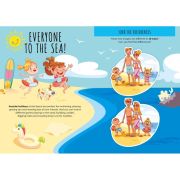 Carte de activitati cu abtibilduri - in vacanta